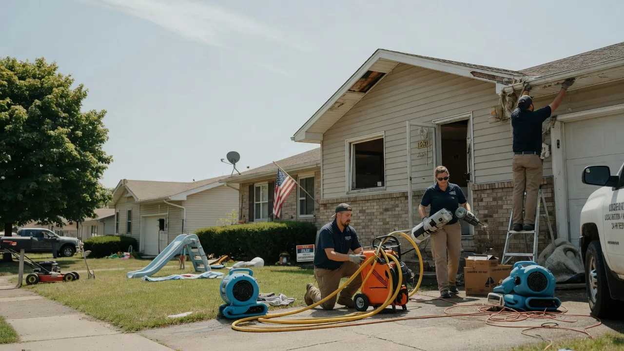 Water Damage Restoration in Burlington, IL near me